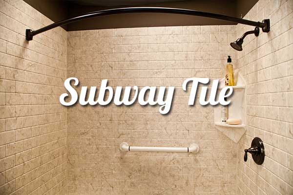 Subway Tile Bathroom Walls