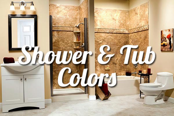 Shower and Bathtub Colors