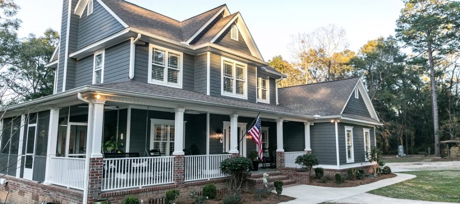 Beautiful home with vinyl siding