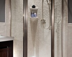 walk-in shower