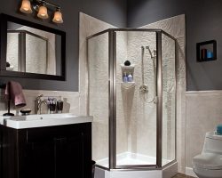 walk-in shower