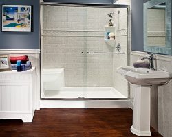walk-in shower