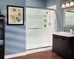 walk-in shower
